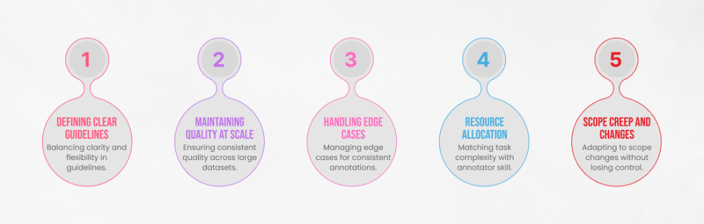 Key Challenges in Managing Annotation Projects