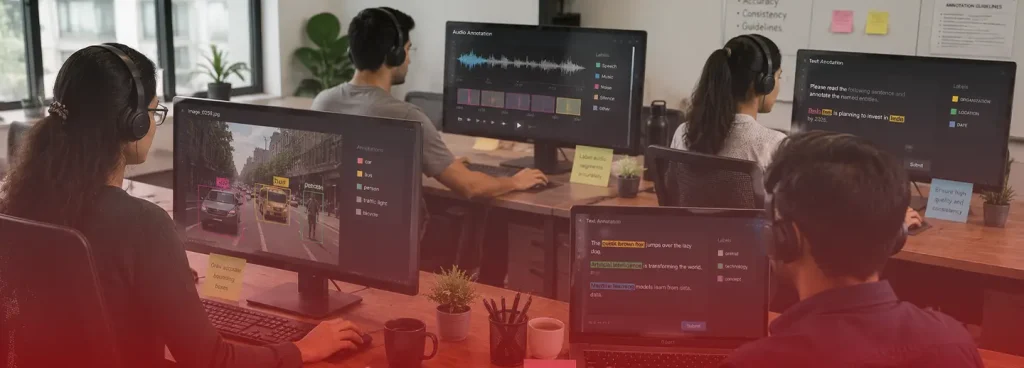 Freelance Data Annotators for Hire